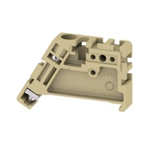 10pcs WEIDMULLER EW 35 0383560000 End Bracket 8.5 mm Width Beige New ✦KD - Picture 1 of 4