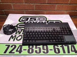 Cherry SPOS Multifunctional & Programmable 123-Key USB Keyboard w/ Touchpad - Picture 1 of 5