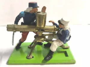 Soldatini Britains Deetail LTD 1971 - Gatling Gun Legione Straniera Francese - Foto 1 di 6