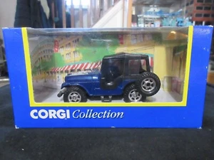 1:43 Corgi 1978 Jeep CJ5 Golden Eagle BLUE 93186 - Picture 1 of 10