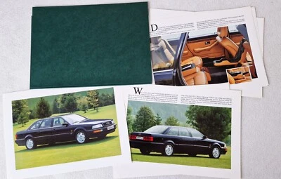 Audi V8 L long wheelbase long version brochure slipcase folder DINA3 G - Image 1 of 3