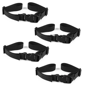 Backpack Chest Strap Adjustable Sternum Strap Chest Belt with Buckle Black - Picture 1 of 5