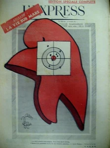 LA VIE SUR MARS MAINTENANCE PECKER WURMSER DRAWINGS EFFEL L'EXPRESS 1959 - Picture 1 of 1