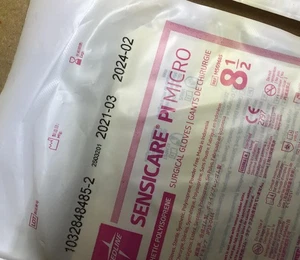 Guantes microquirúrgicos Medline Sensicare PI talla 8 y 8-1/2 - (38 pares) 2024 2025 - Imagen 1 de 5