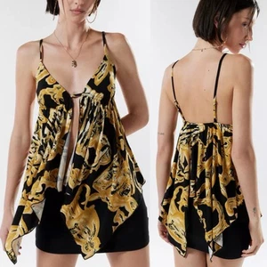 Silence + Noise Gwynne Long Flyaway Tank Top Y2K Vacation Size Small - Picture 1 of 10