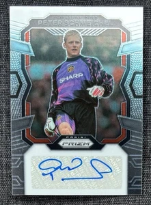 Peter Schmeichel 2023-24 Panini Prizm Premier League Auto Autograph - Picture 1 of 2