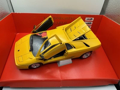 Polistil Tonka Diecast Metal Car 1:18 Scale Yellow Lamborghini DiabloTG In Box’s - Image 1 of 4