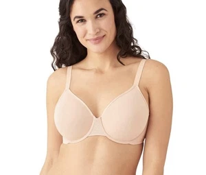 New! Wacoal 857303 Back Appeal Underwire Minimizer Bra Rose Dust Sz 38G - Picture 1 of 4