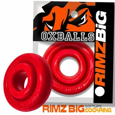 Oxballs RIMZ Ringer Cock Ring🍯Male ATOMIC JOCK Stay Hard Penis 3-Pack BallRing - Image 1 of 4