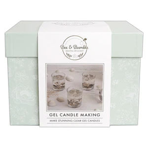 Bee & Bumble Gel Candle Making, Clear, Single Craft Kit Set - Picture 1 of 7