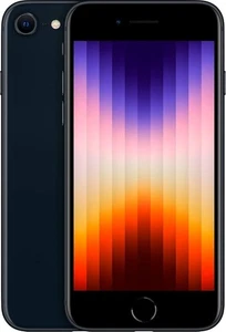 Apple iPhone SE 128GB (3rd Generation) - Midnight - Unlocked - Photo 1 sur 1