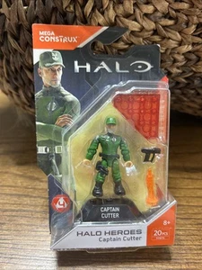 MEGA CONSTRUX HALO HEROES SERIES 4 - CAPTAIN CUTTER WITH CORTANA FIGURE RARE !! - Picture 1 of 9