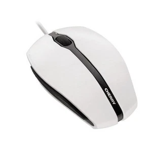 CHERRY GENTIX optical USB Maus weißgrau 3 Tasten Mouse Scrollrad kabelgebunden - Bild 1 von 1
