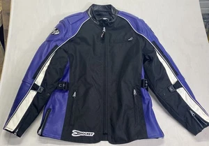 Chaqueta acolchada Joe Rocket para hombre mediana púrpura negra - Imagen 1 de 13