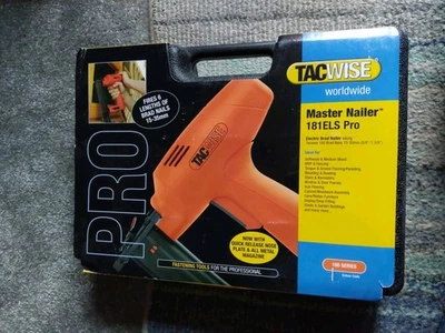 Tacwise Master Nailer 181ELS Pro Brand New And Sealed. Comes in Storage Case.  - Image 1 of 4