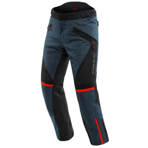 Dainese Tempest 3 D-Dry Motorcycle Pants - Ebony/Black/Lava Red - Picture 1 of 3