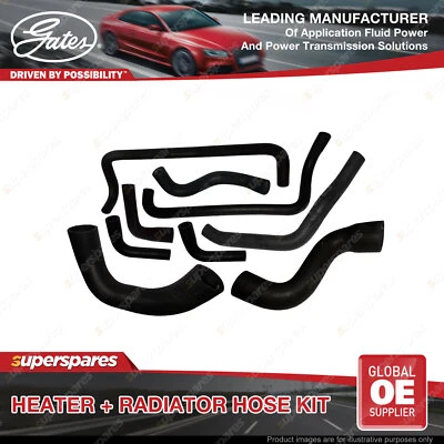 Gates Heater + Radiator Hose Kit for Ford Fairlane NF NL Falcon EF EL LTD DF DL - image 1 of 2