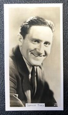 Spencer Tracy 1934 Film Stars Cigarette John Sinclair Movie Tobacco Card RARE!