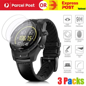3 Pack For Ticwatch Pro 3 GPS Smartwatch Tempered Glass Screen Protector Cover - Picture 1 of 9