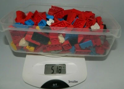 Lego vintage roof tiles 500gm+ &properly patent pending job lot bundle washed   - Image 1 of 4