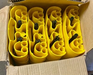 Protect-It Maxi Rack Plastic Guard Post Protectors Stackable 100 x 225mm pk 20 - Picture 1 of 5