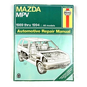 Haynes Mazda MPV 1989-1994 Auto Repair Manual H61020 - Picture 1 of 12
