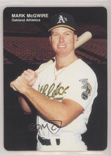 1989 Mother's Cookies Mark McGwire Food Issue Mark McGwire #1