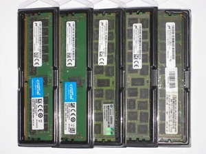Micron Server Ram, RDIMM, ECC, DDR3(L), DDR4, 8-32 GB, 1333-2666 MHz - Bild 1 von 7