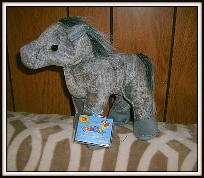 Webkinz Grey Arabian Plush Horse HM098 with Unused/Sealed Code **BRAND NEW** - Image 1 of 4