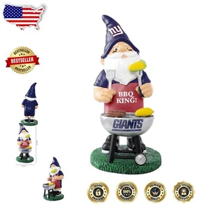 Encantadora estatua de jardín de la NFL de 10"" con el logotipo de tu equipo, unisex-adulto - Imagen 1 de 7
