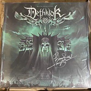 DETHKLOK DETHALBUM IV LP Signed/ Autographed By Brendon Small | TOUR EXCLUSIVE - Picture 1 of 2
