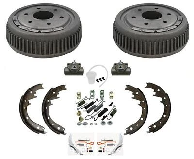 Tambores de freno de 11 pulgadas zapatas cilindros de rueda para Cadillac Escalade 99-00 9 piezas Foto 1 de 4