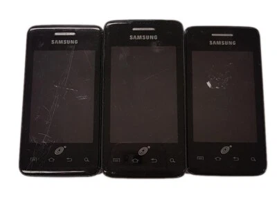 13 Lot Samsung Galaxy Precedent M828 Tracfone Android Smartphone Black CDMA - Image 1 of 4