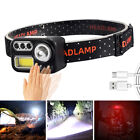 Led Headlamp Usb Rechargeable Flashlight Waterproof Head Lamp Torch Camping