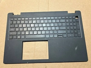 GENUINE DELL LATITUDE 3520 PALMREST BLACK UPPER CASE US KEYBOARD DJP76 - Picture 1 of 4