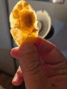 Florida Arrowhead Artifact Translucent Coral Blade - Picture 1 of 5