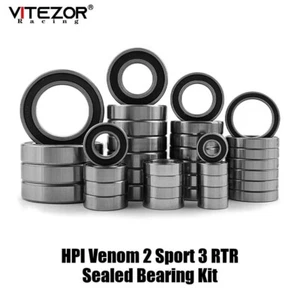 Per HPI Venom 2 Sport 3 RTR Kit Cuscinetti Sigillati - Foto 1 di 5
