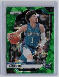 LaMELO BALL 2024-25 Panini Prizm GREEN ICE Hornets #30 - Picture 1 of 2