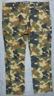 Y2K Southpole Camo Pants SZ 42 Green Camouflage Lightweight Skater Punk Grunge - Image 1 of 4