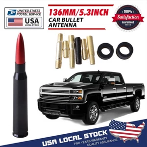 Mástil de antena de bala rojo para automóvil para Toyota Tacoma Tundra Camry 4Runner Rav-4 - Imagen 1 de 12