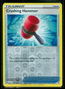 Pokemon CRUSHING HAMMER 125/159 - Crown Zenith - Rev Holo - MINT - Picture 1 of 1
