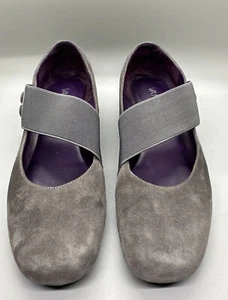 Vaneli Slip On Shoes Flats Blue Mary Jane Womens Sz 6 M Wedge - Picture 1 of 5