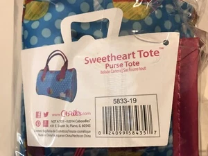 Caboodles Makeup Case Tote Purse Travel Toiletry Bag Sweetheart New 5833-19 1D12 - Picture 1 of 5