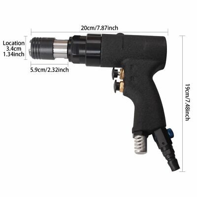 Handheld Pneumatic Tapping Machine Air Drill Tapper Tool 400rpm & M3~M12 Chucks • 86.45$
