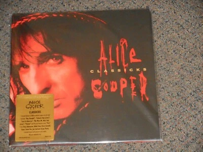 ALICE COOPER classicks RED VINYL 2x LP NEW UNPLAYED audiophile 180 gram #/2000 - Image 1 of 3