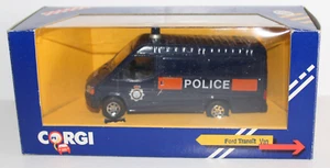 Corgi Ford Transit van Dark Blue Police van 1987 nice - Picture 1 of 1