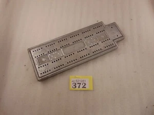 Cuna cromada vintage / tablero de dominó 372 (ENVÍO GRATUITO REINO UNIDO) - Imagen 1 de 2