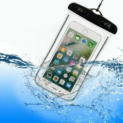 4 Colors TPU Waterproof Underwater Phone Case Dry Bag Pouch Universal Swimming b - Image 1 of 4