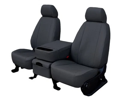 CalTrend Car Seat Covers Fit Ford Transit-150|Transit-250 2015-2024 Dark Grey - Image 1 of 4