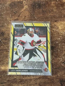 2023 O-Pee-Chee Platinum - Marquee Leevi Merilainen #273 Neon Yellow Surge (RC) - Picture 1 of 1